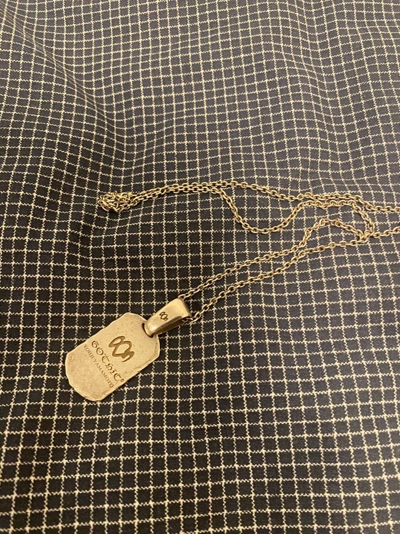 GOTHIC yohji yamamoto ドッグタグ