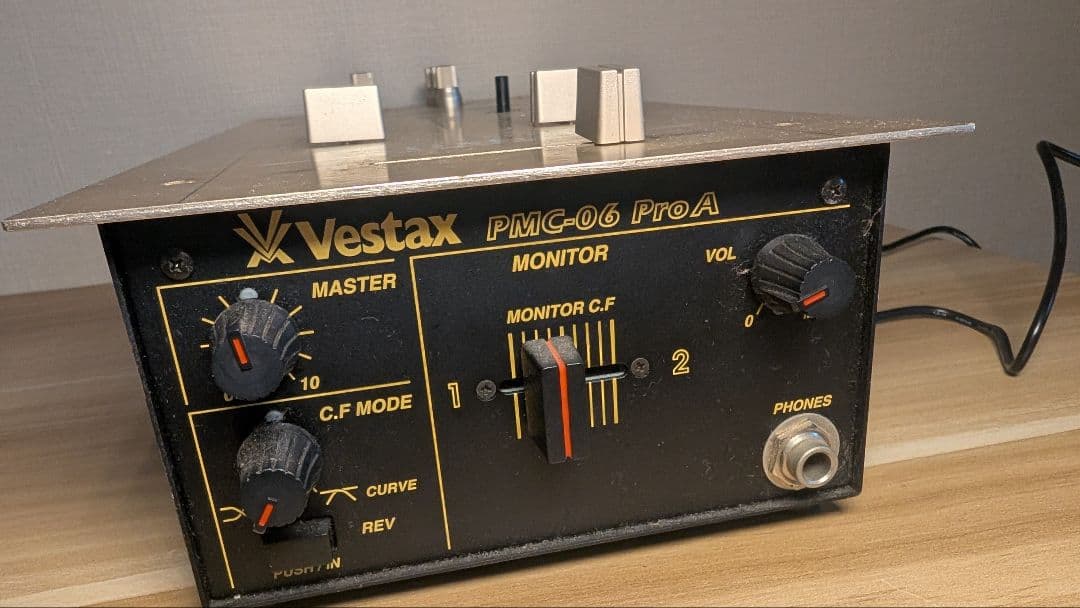 J*a様 Vestax PMC-06 ProA DJミキサー ジャンク