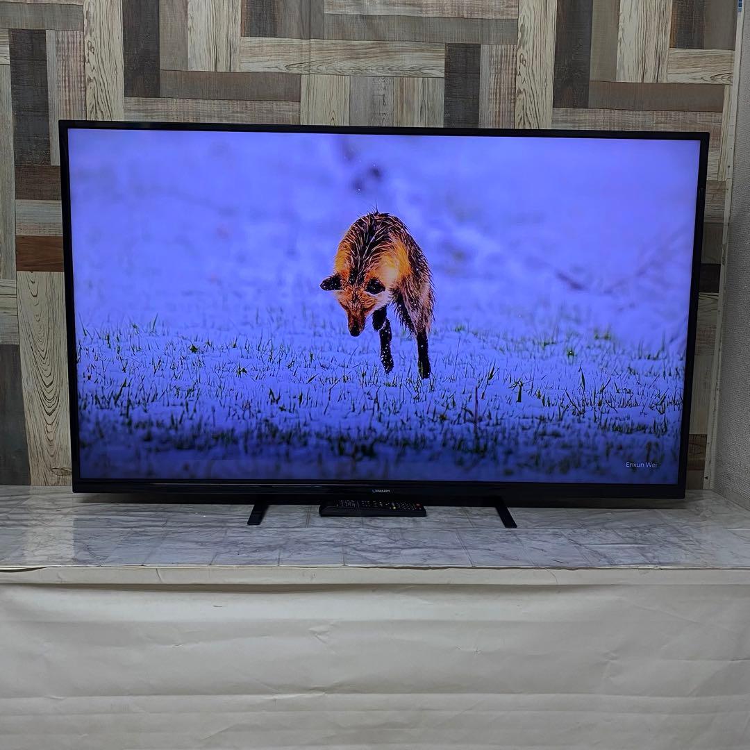 即日受渡❣️全国送料込マクスゼン55型4K液晶テレビWチューナーゲームモード搭載