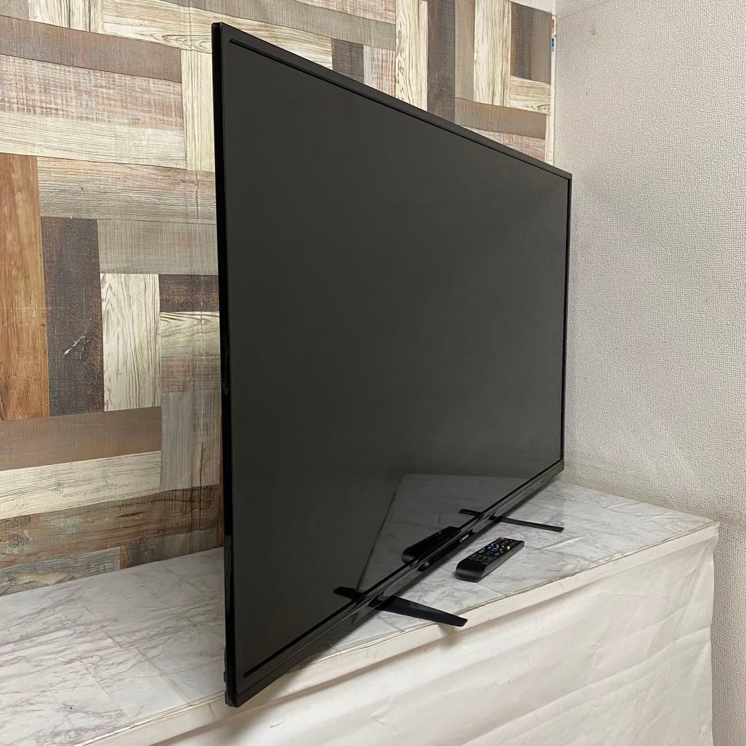 即日受渡❣️全国送料込マクスゼン55型4K液晶テレビWチューナーゲームモード搭載