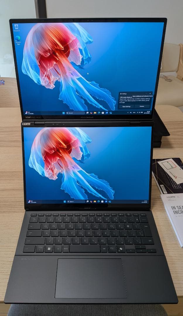 Windowsノート本体 ASUS Zenbook DUO UX8406CA