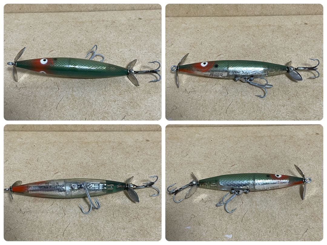 キ*グ様 へドンルアー10個まとめ売り　引退品　バス釣り　レトロルアー　釣具