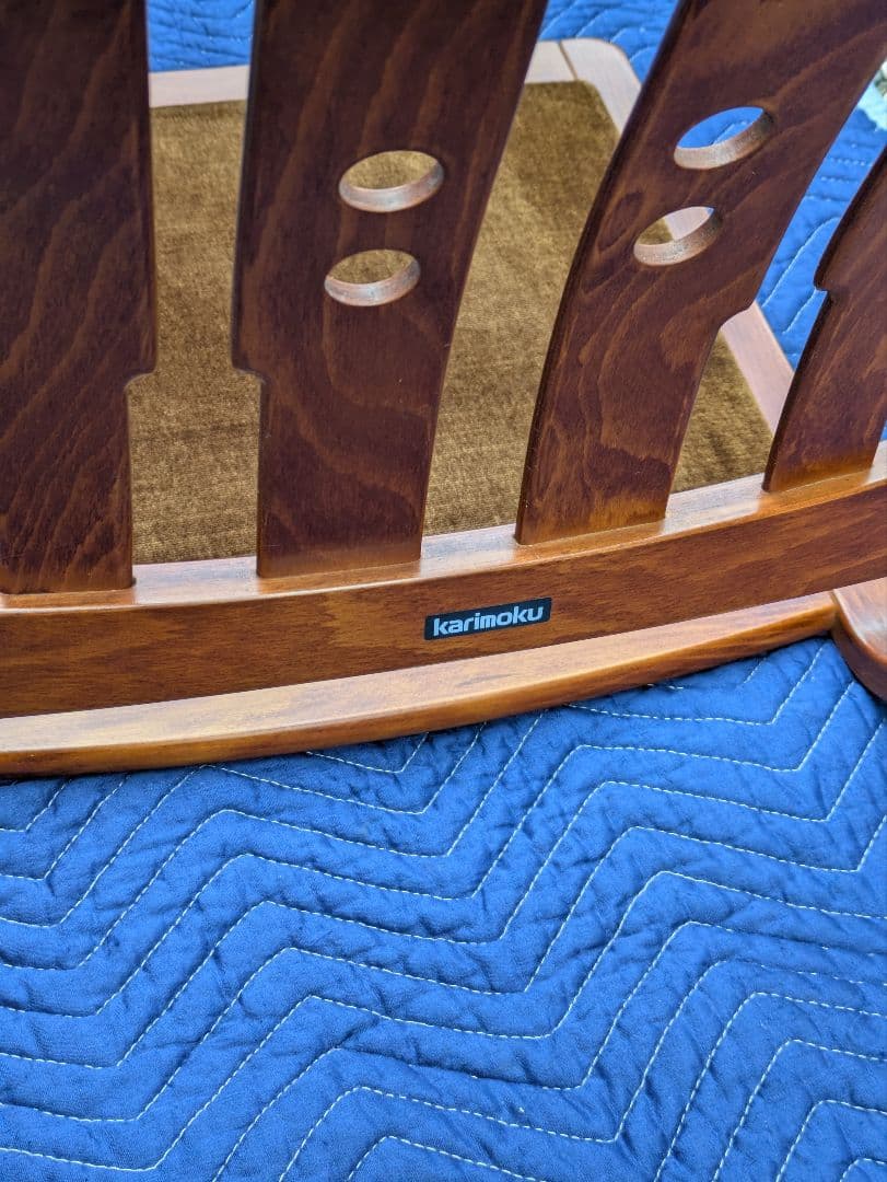 カリモク　座椅子　2脚セット　高級家具　karimoku チェア　和室など