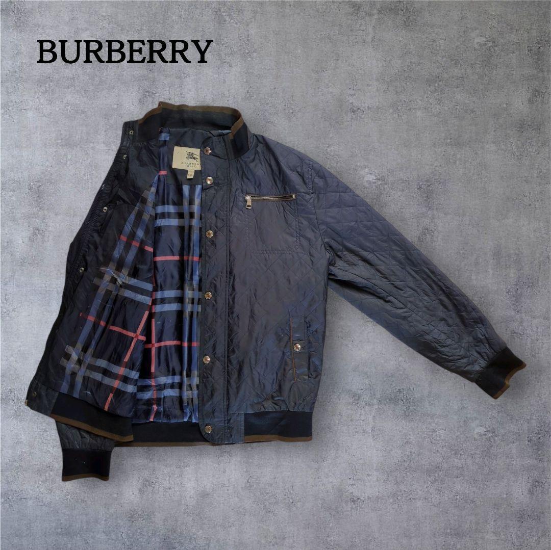 BURBERRY BRIT キルティングジャケット ナイロンJKT チェック