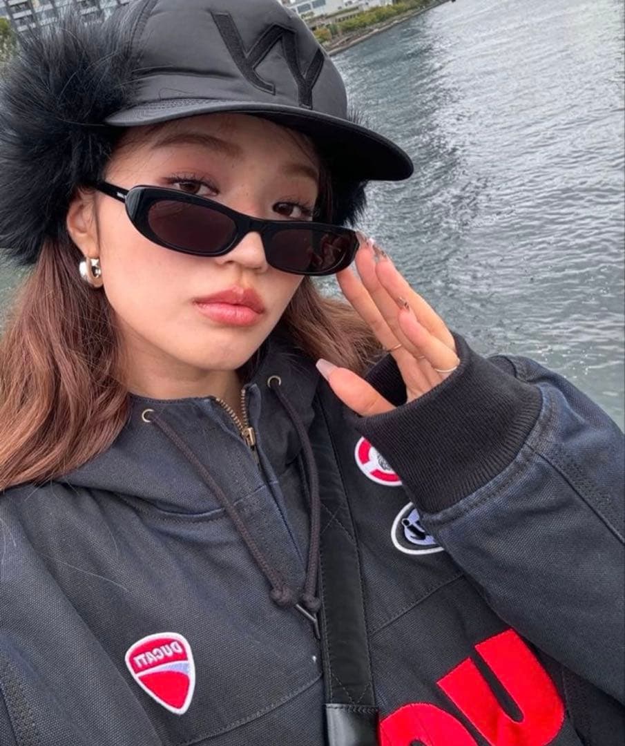 即発送 タグ付 割引有 OPEN Yy 帽子 ファーキャップ ブラック