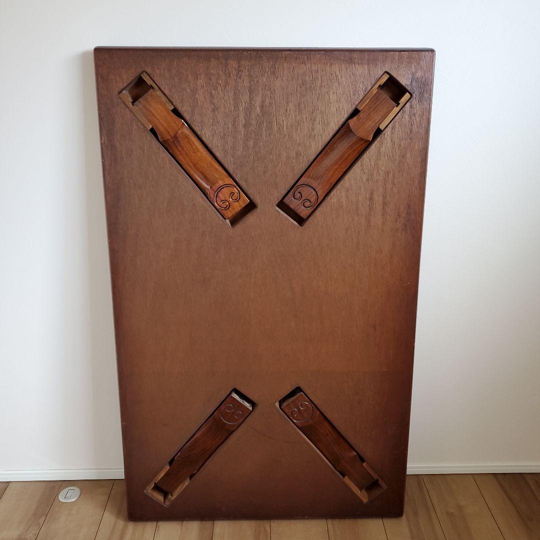 座卓　ちゃぶ台　テーブル　折りたたみ式座卓