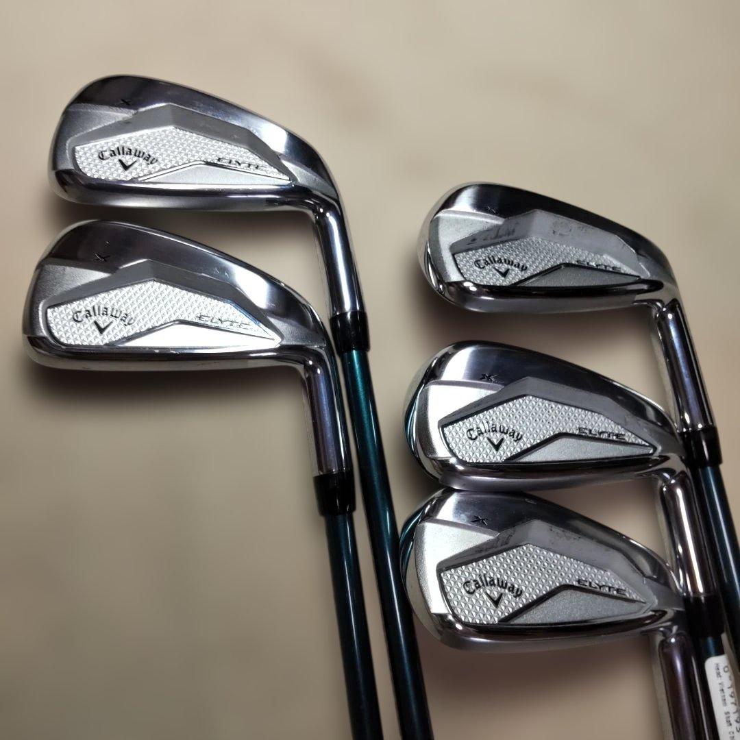 キャロウェイエリートXアイアン 6～Pw 5本セット