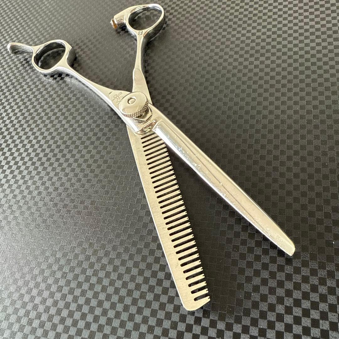 最高級☆理容☆プロ用鋏☆ハイネッタ☆ZPAT☆セニング☆スキ鋏☆デザインカットS