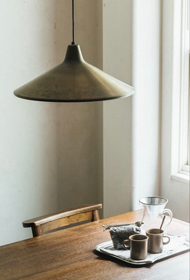 flame brass L 真鍮製ペンダントライト E26 100W