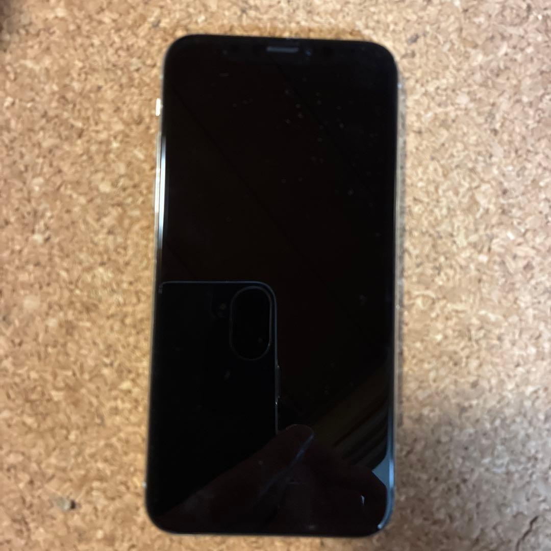 Apple iPhone X シルバー本体 付属品あり