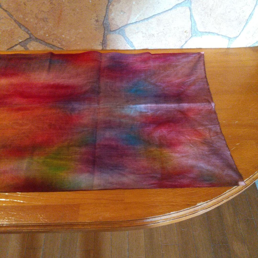 ④❣️蘭❣️。17，ジャンクジャーナル素材。手染め布