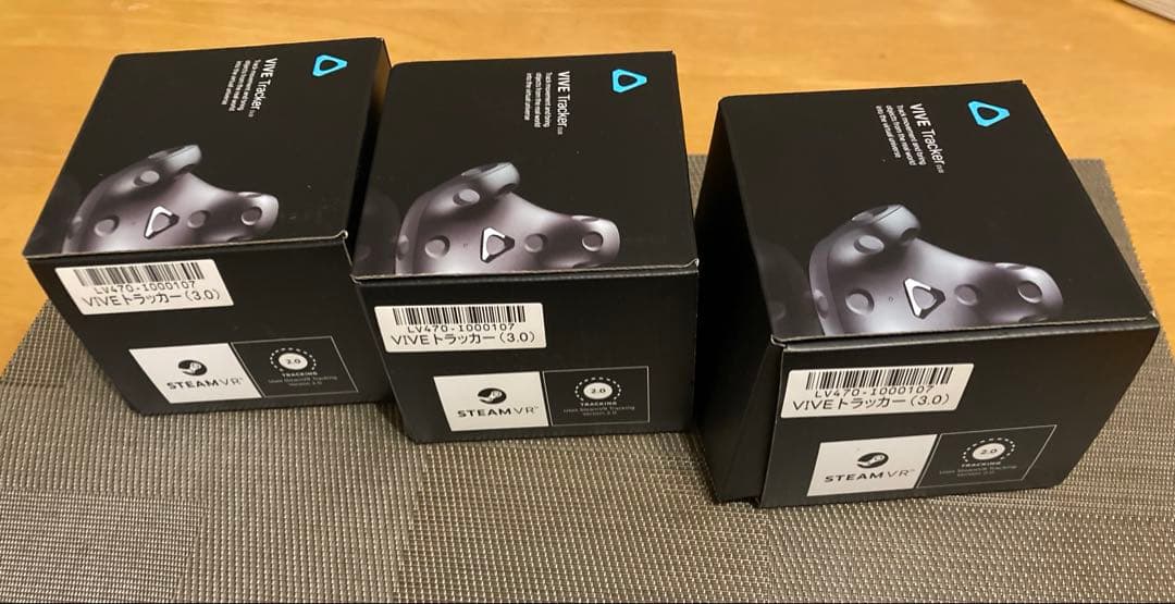 HTC VIVE Tracker (3.0) 3個セット