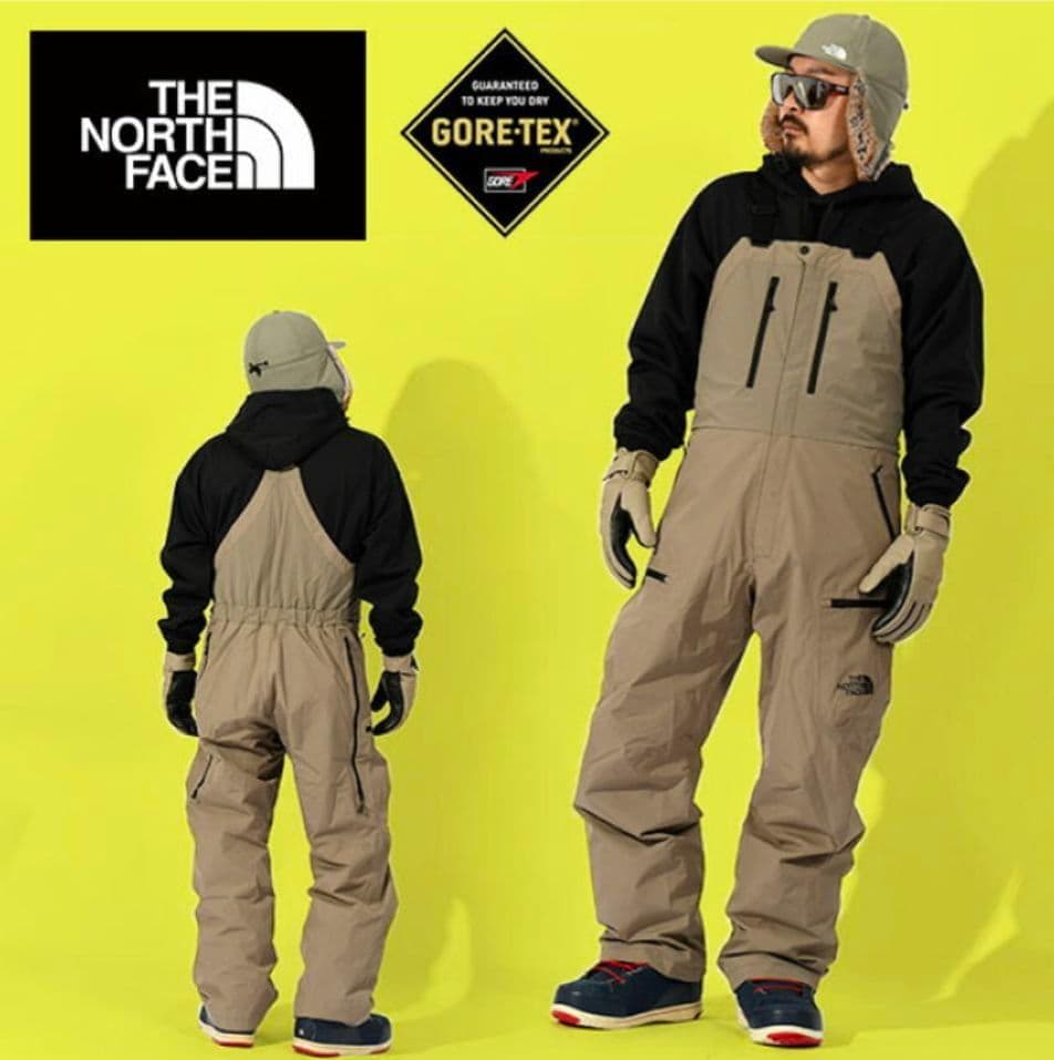【タグ付き✨NORTH FACE✨XL】スキー スノー スノボ ビブパンツ