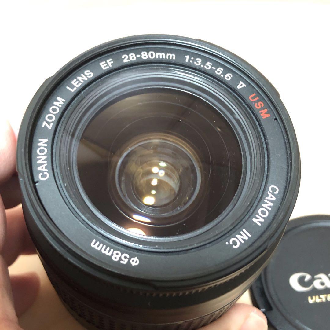 CANON EF28-80mm 75-300mm レンズ2本セット撮影可 現状渡
