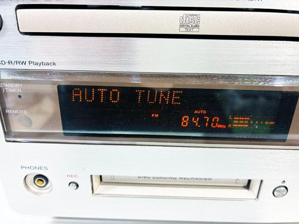 ★KENWOOD CD/MDレシーバー【R-K700】FL9S