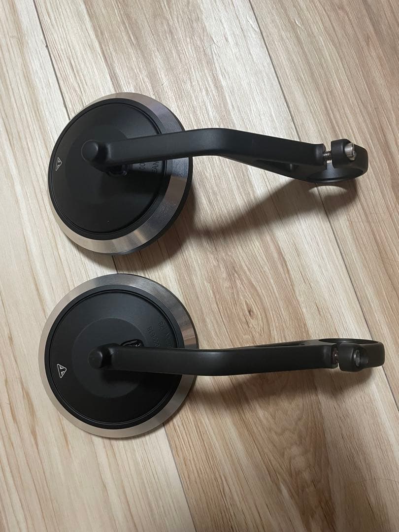 トライアンフ　純正オプション　バーエンドミラー