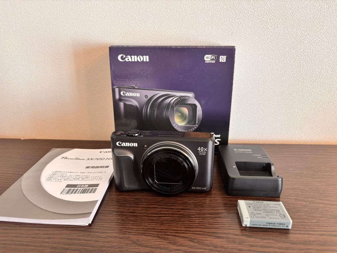 美品 Canon PowerShot SX720 HS パワーショット ブラック