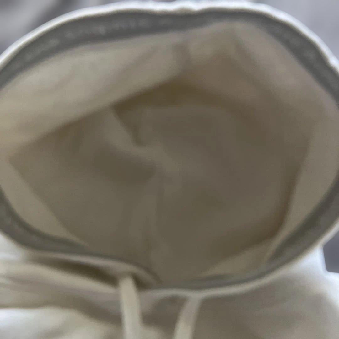 ACNE STUDIOS アクネストゥディオスロゴテープスウェットパーカー白S