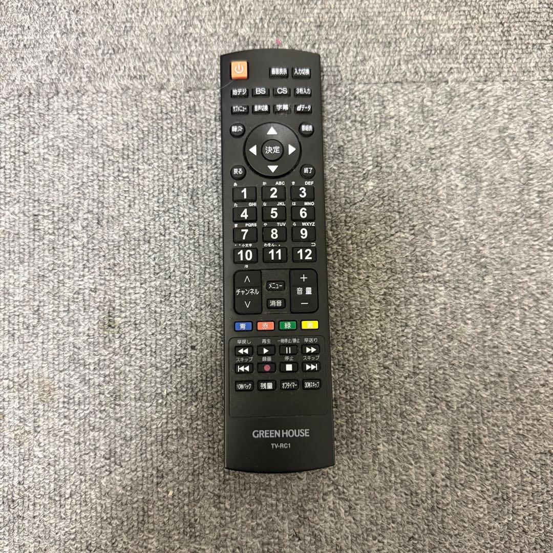 2019年製グリーンハウス 49型 液晶テレビ GH-TV49E-BK フルHD