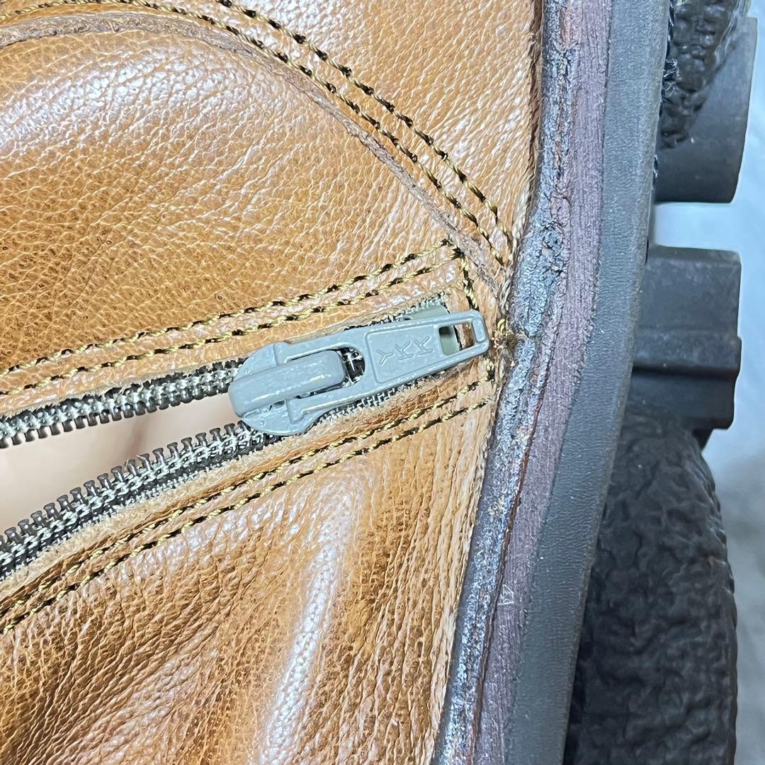 【美品】trippen トリッペン　ロングブーツ　シボ　サイドジップ　　24㎝