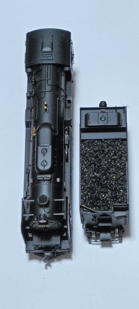 HOゲージ 天賞堂 Ｃ622号機蒸気機関車、モーター交換、メンテナンス済