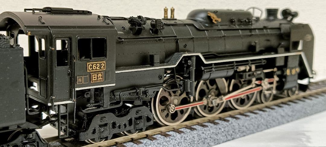 HOゲージ 天賞堂 Ｃ622号機蒸気機関車、モーター交換、メンテナンス済