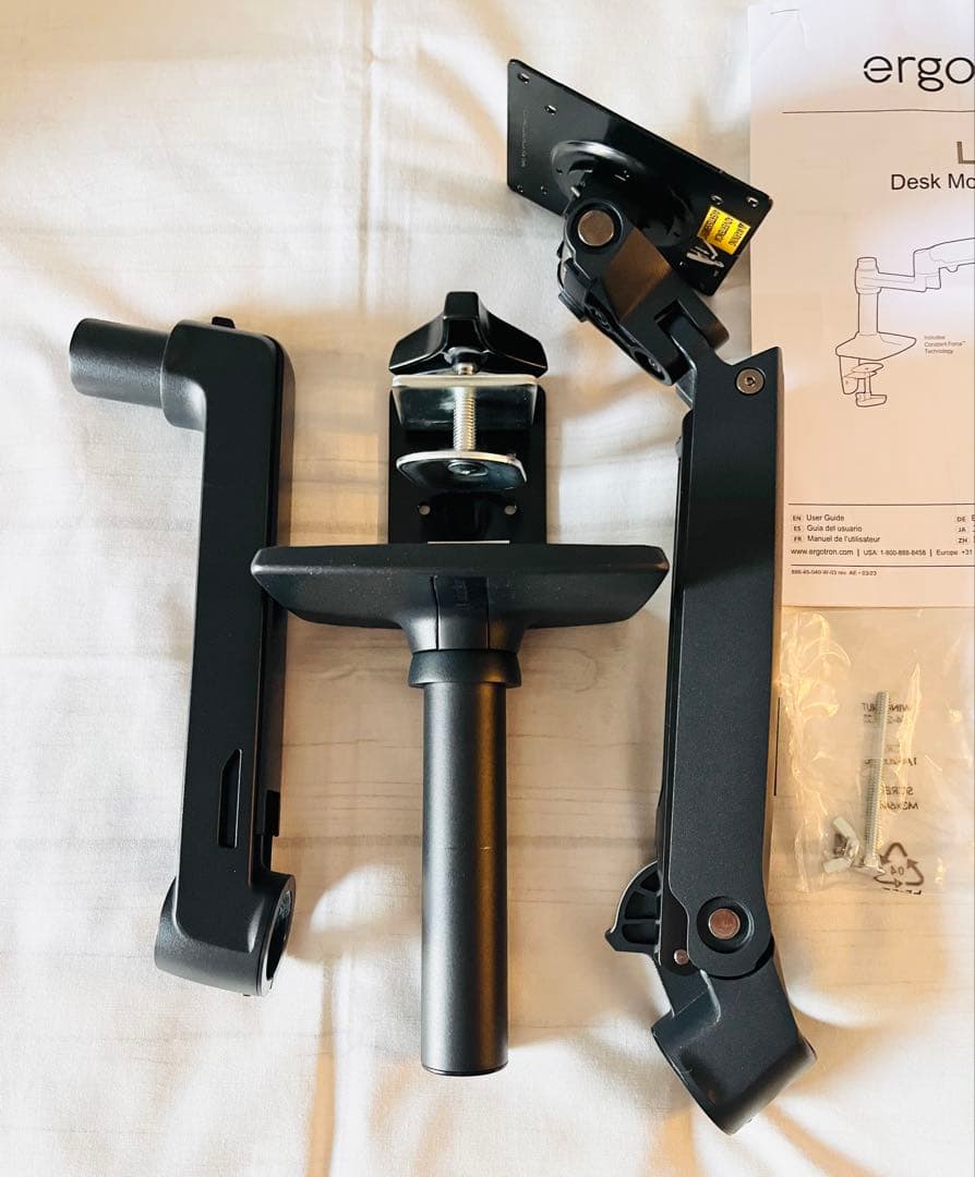 Ergotron LX モニターアーム ブラック VESA対応