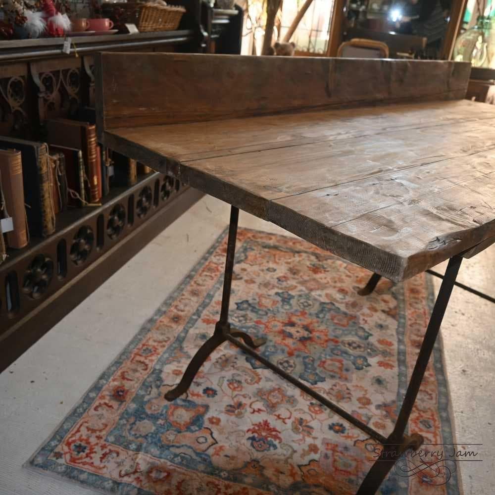 り*樹様 L3710-6 英国アンティーク ファームテーブルアトリエ テーブル