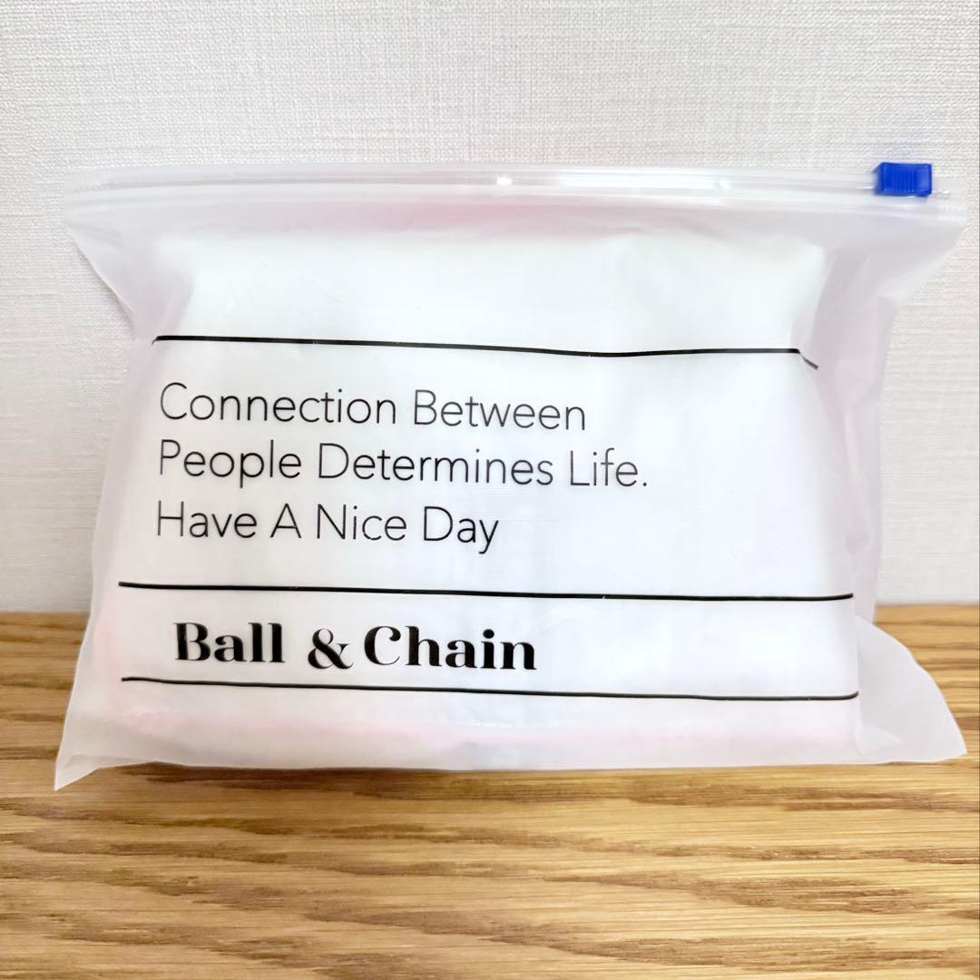 【正規品】タグ付き新品未使用 ボールアンドチェーン フェイラーコラボ ホワイトM