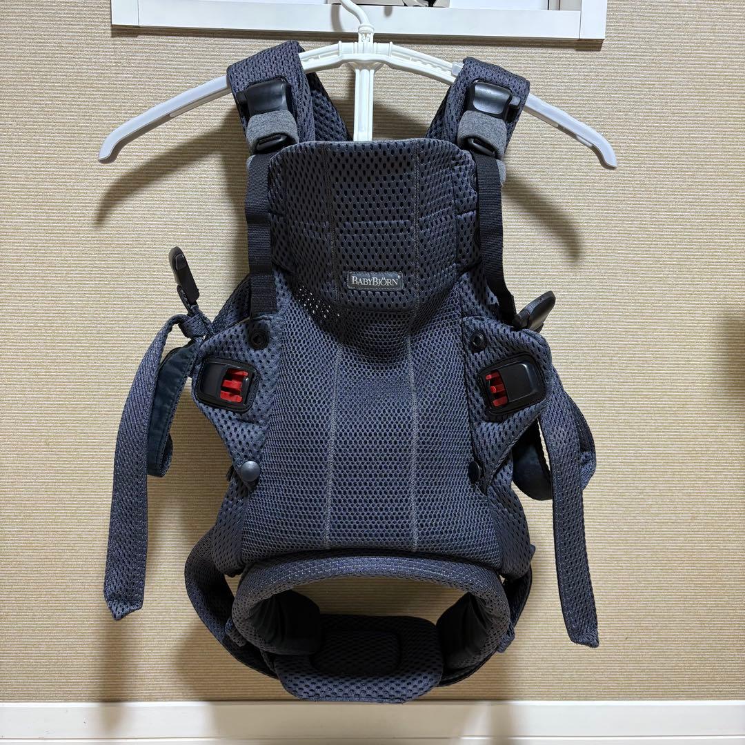 ベビービョルン ハーモニー ダークグレー メッシュ 抱っこ紐