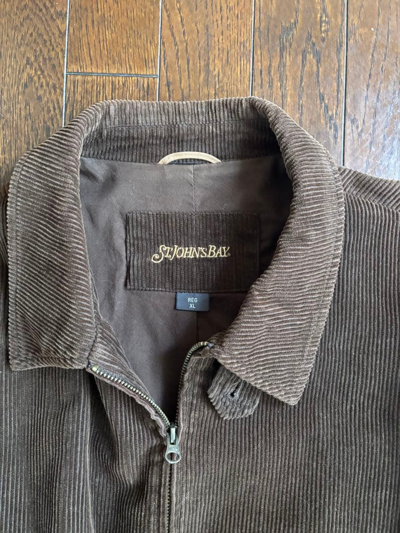 St. John's Bay コーデュロイジャケット L ブラウン