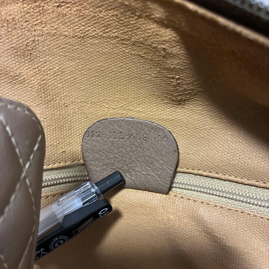 GUCCI GGキャンバス ボストンバッグ