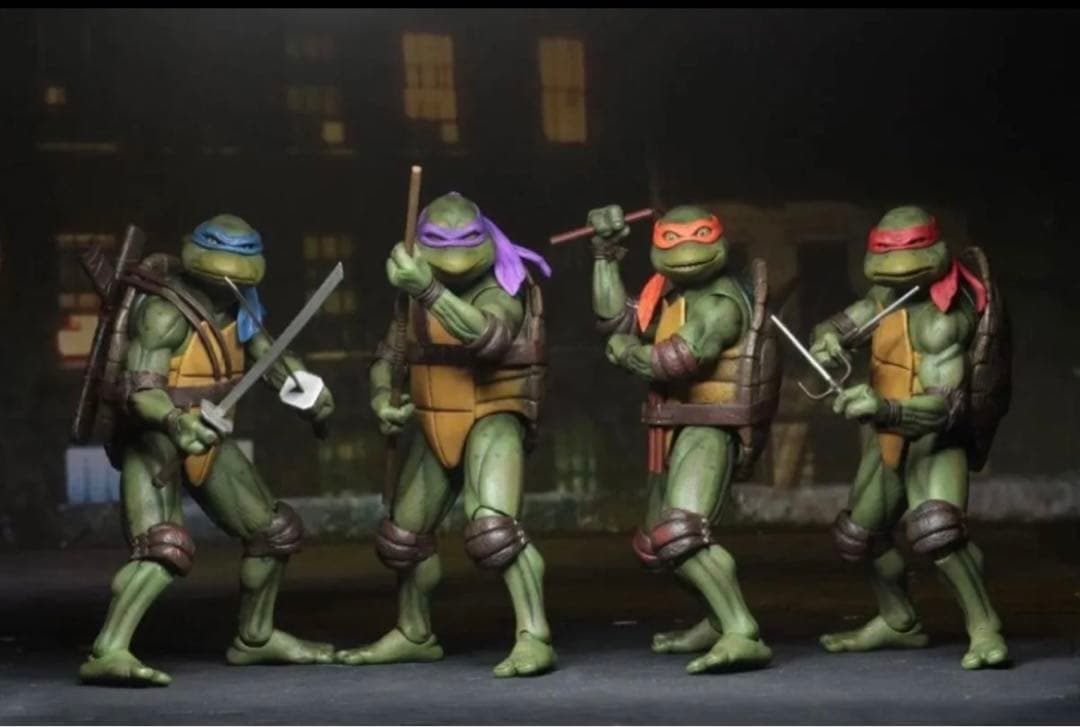 ミュータント・タートルズ フィギュア 4体セット