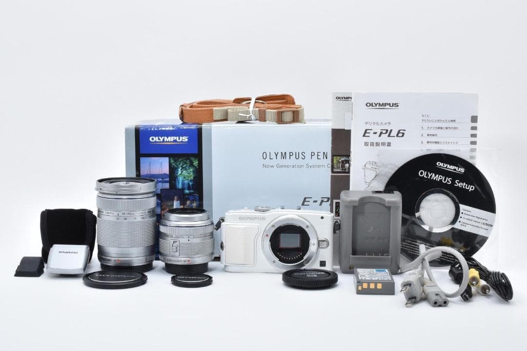 美品 OLYMPUS PEN Lite E-PL6 ショット4836回