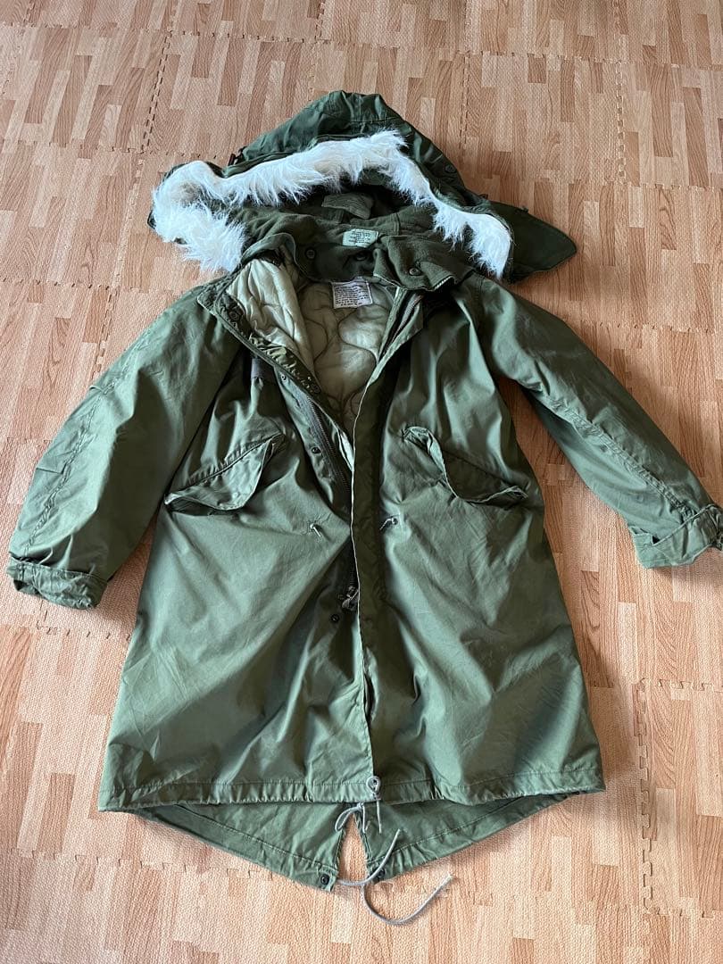 M65 米軍実物 フィッシュテールパーカー XS フルセット