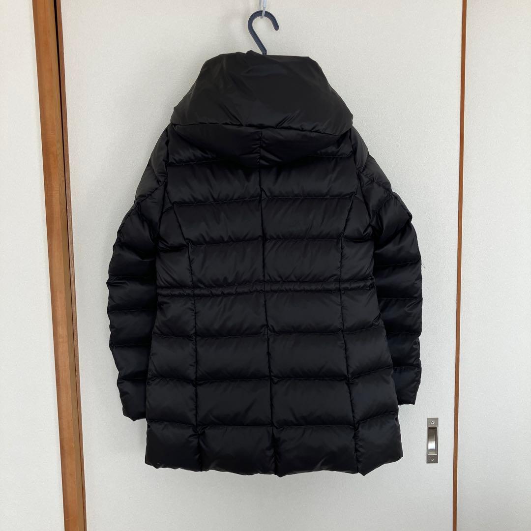 23区 シレータフタ　ミドル丈ダウンコート　ブラック　38