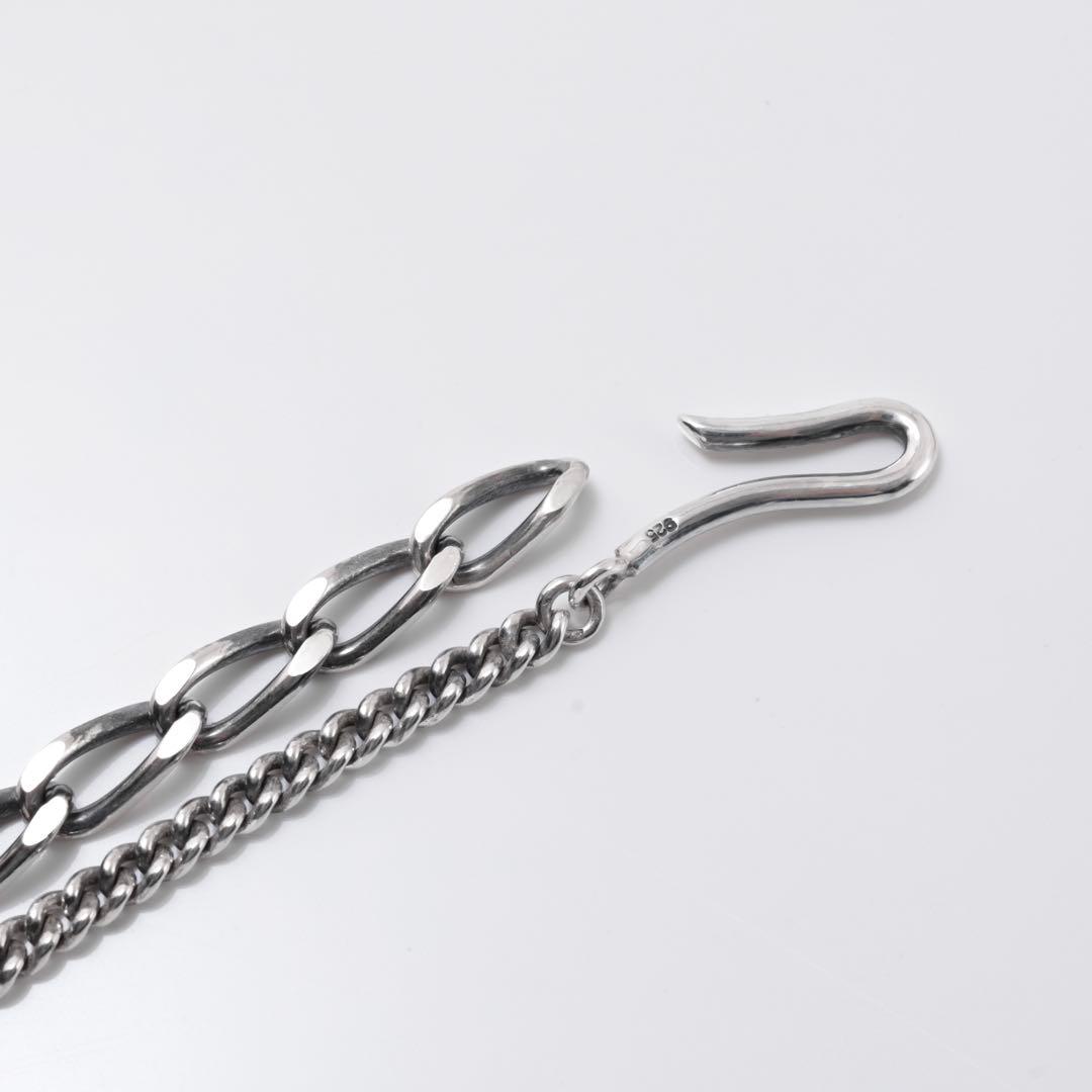 チ*ー様 【新品】S925 喜平アシンメトリーネックレス nobu ikeguc