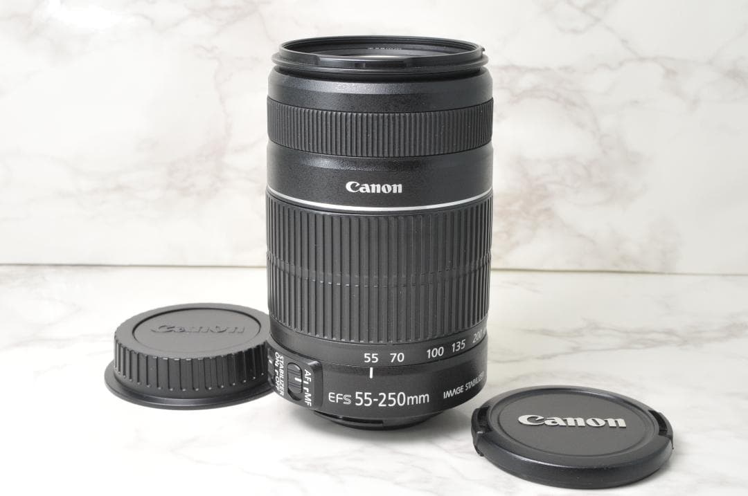 望遠レンズ⭐️Canon EF-S 55-250mm IS Ⅱ ズーム