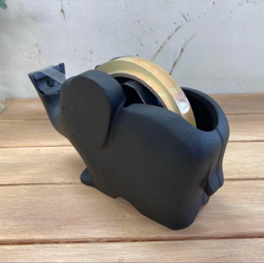 南部鉄器　象さん型テープカッター