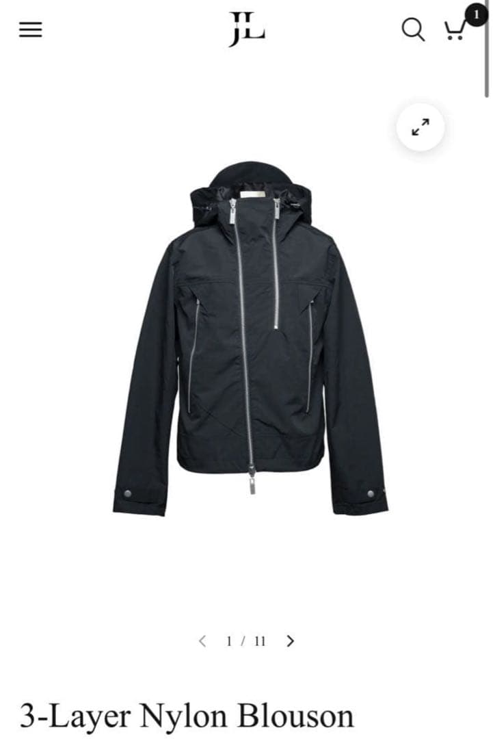 ジャケット・アウター Jentlouis 3-Layer Nylon Blouson M