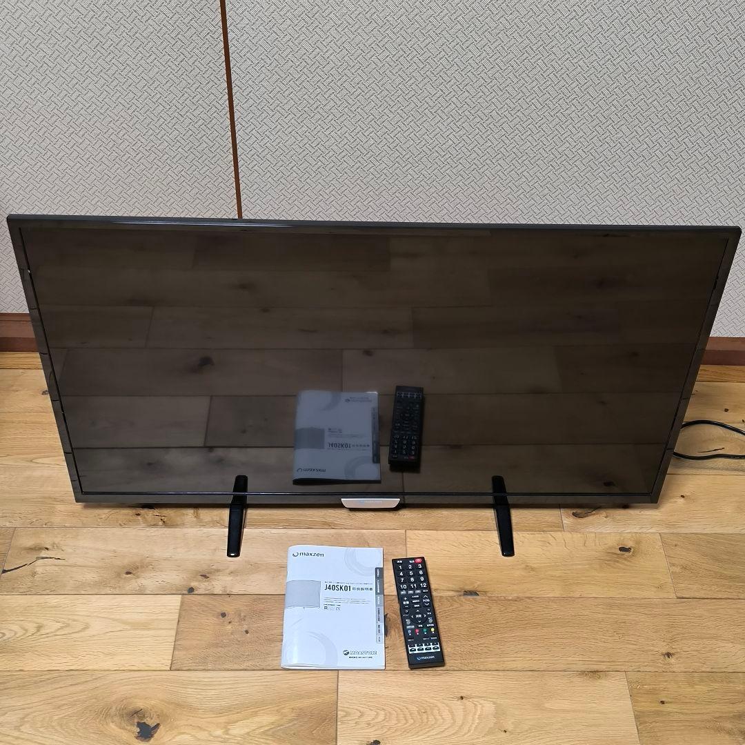 MAXZEN J40SK01 40インチ フルハイビジョン テレビ マクスゼン