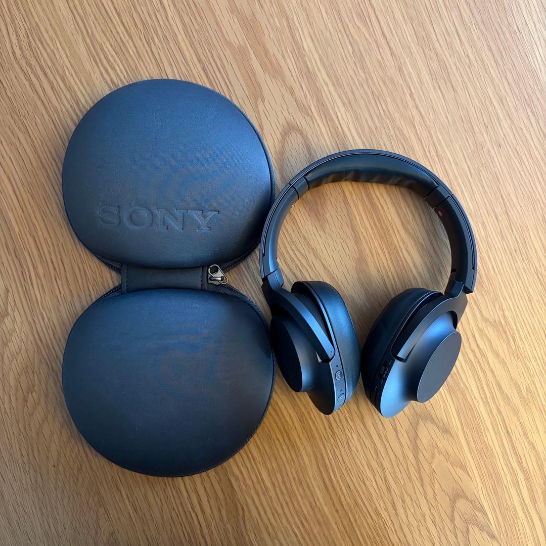 SONY ワイヤレスヘッドホン WH-H900N（B） グレイッシュブラック