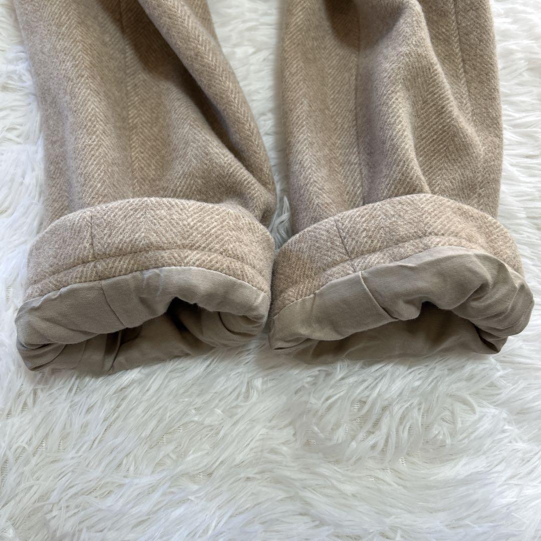 ギャルリーヴィー カシミヤ ウール アンゴラ ダッフルコート 日本製 36