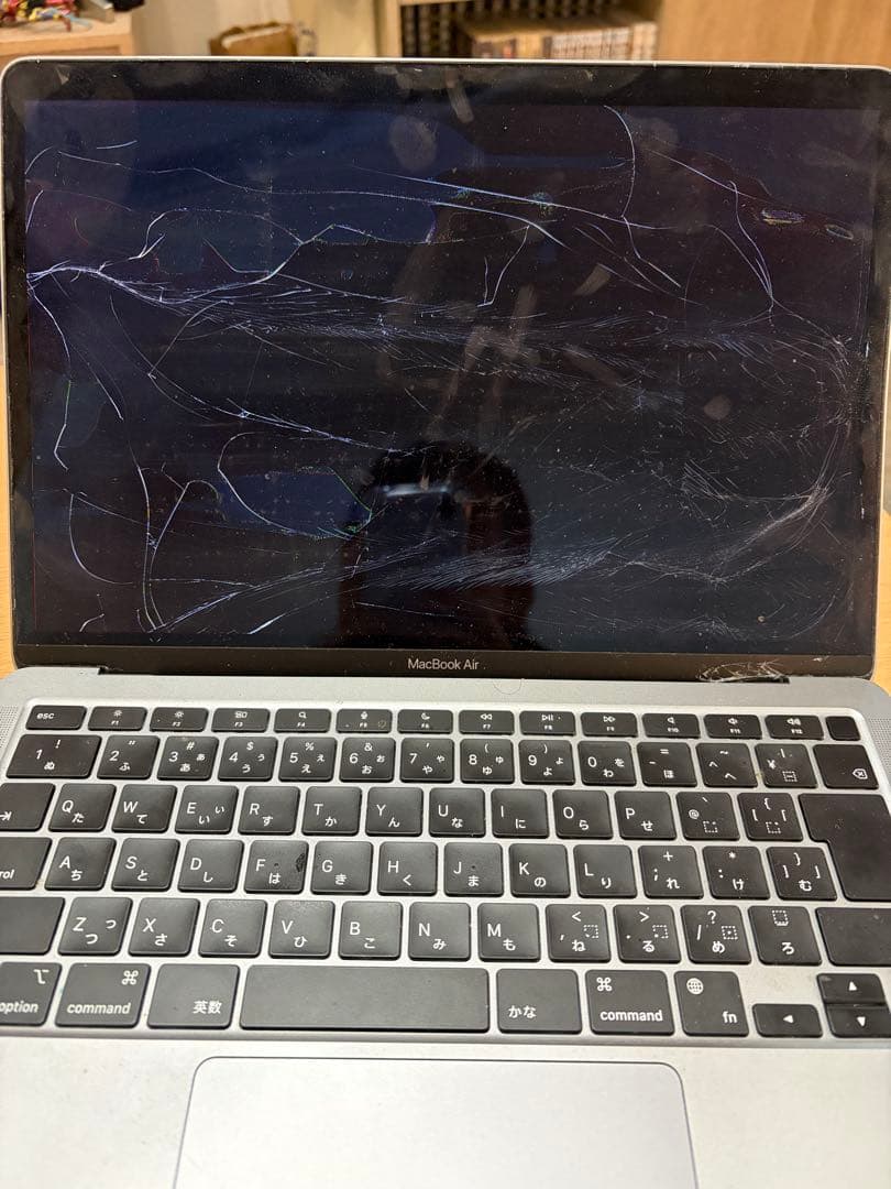 【ジャンク品】MacBook Air M1 2020 A2337/画面割れ