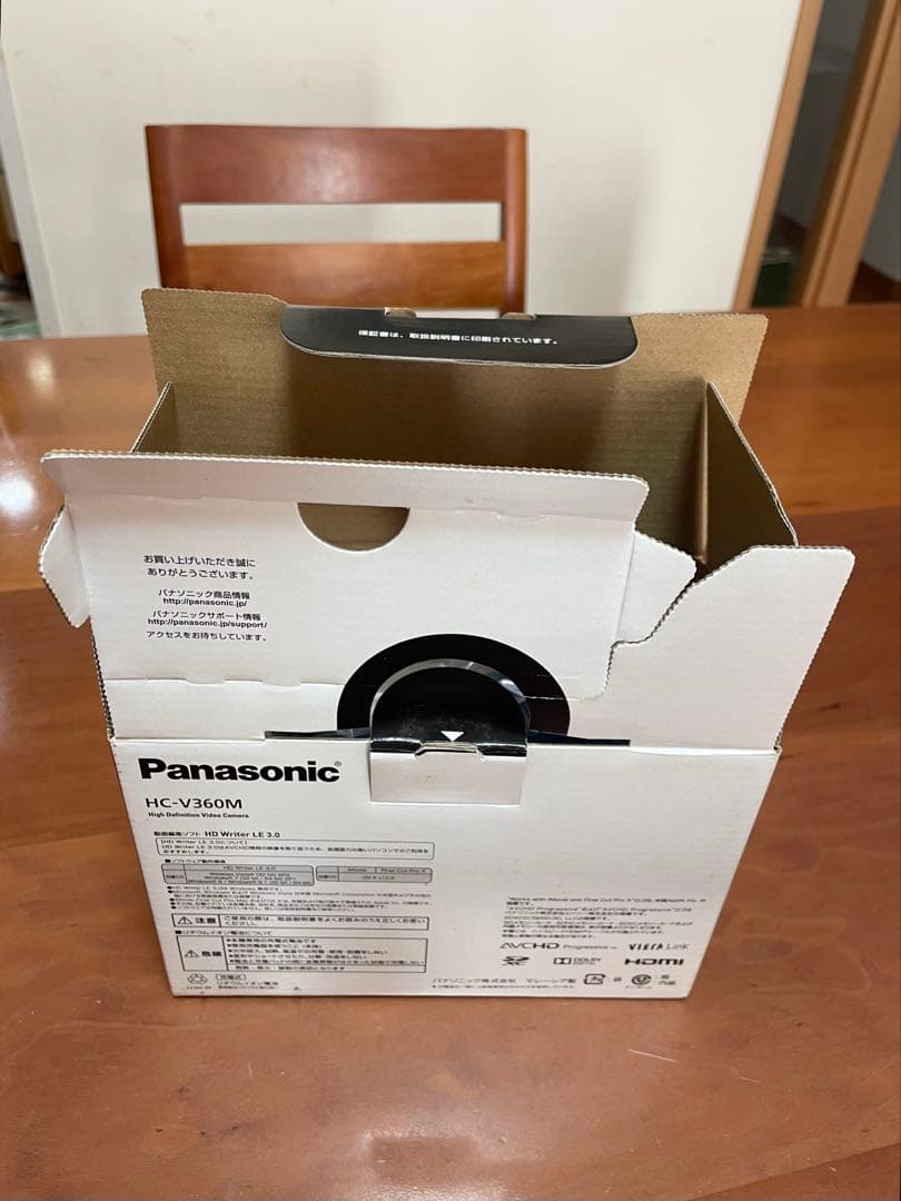 Panasonic ビデオカメラ HC-V360MS ホワイト