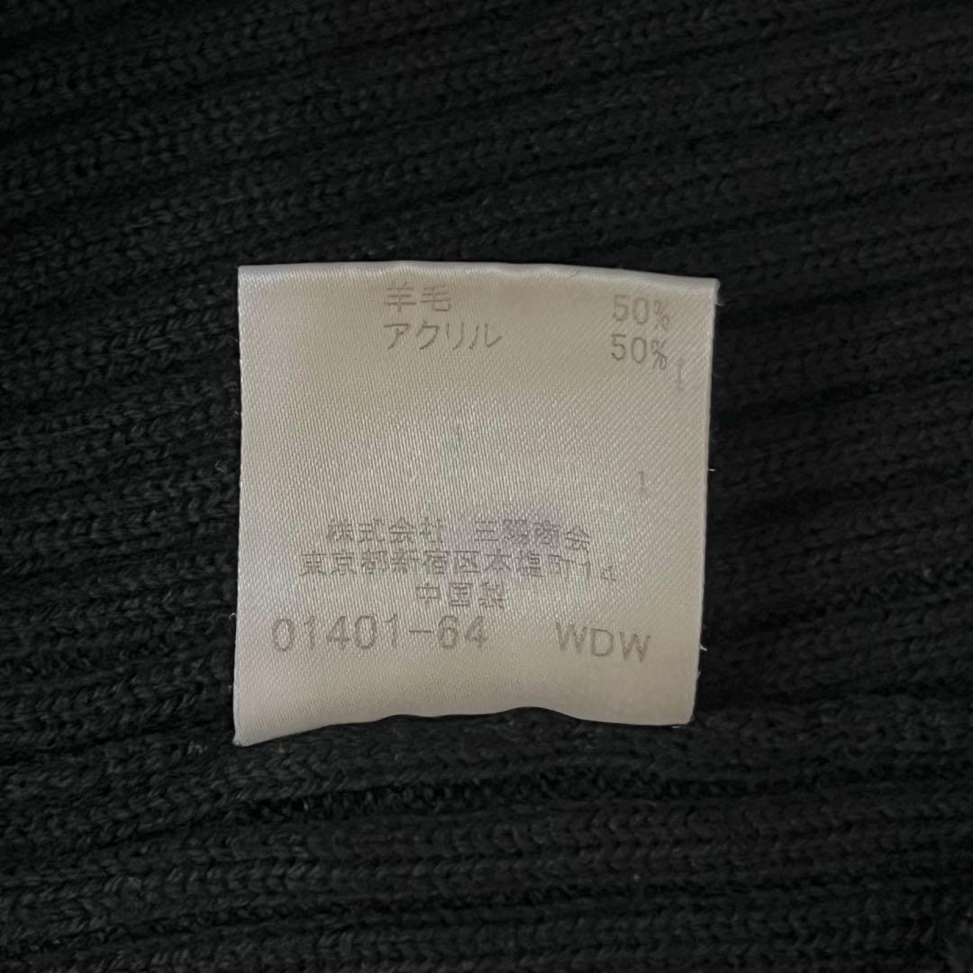 バーバリー ブラックレーベル コマンドニット セーター エルボーパッチ　3