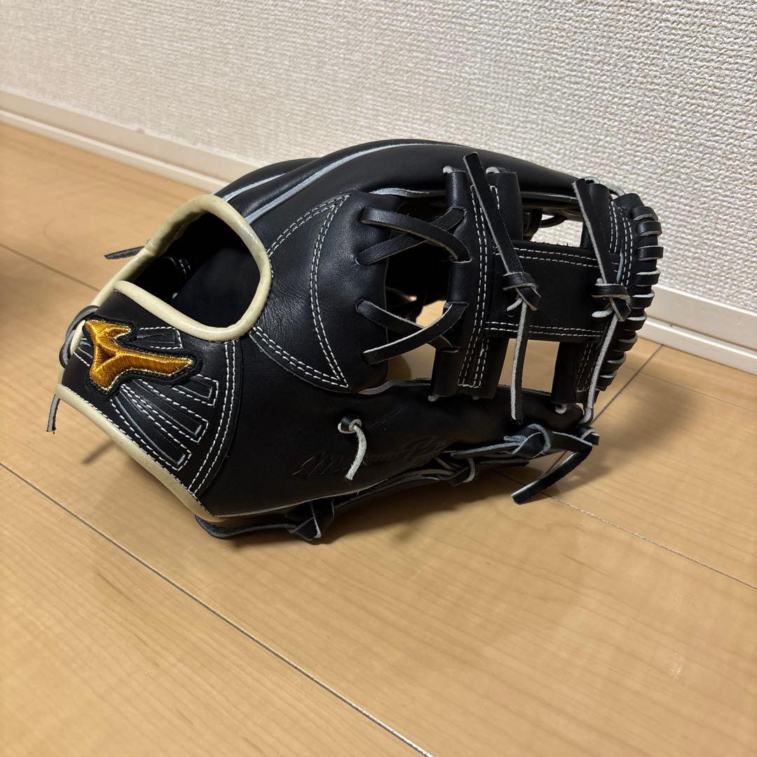 ミズノプロ　長岡モデル　 野球用グローブ 黒