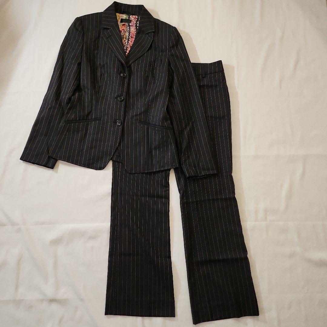 万能セットアップ✨ポール・スミス　ブラック パンツスーツ