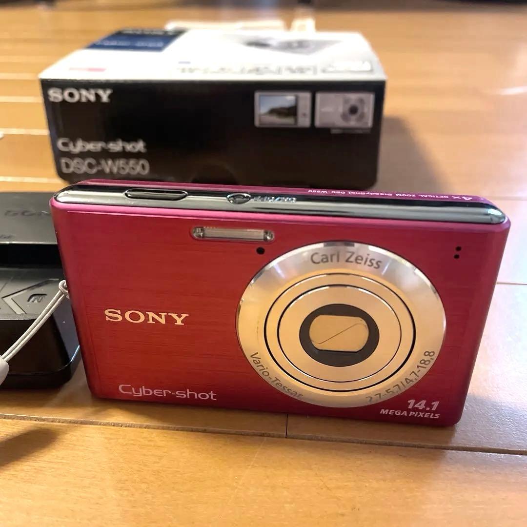 SONY Cyber-shot DSC-W550 ピンク