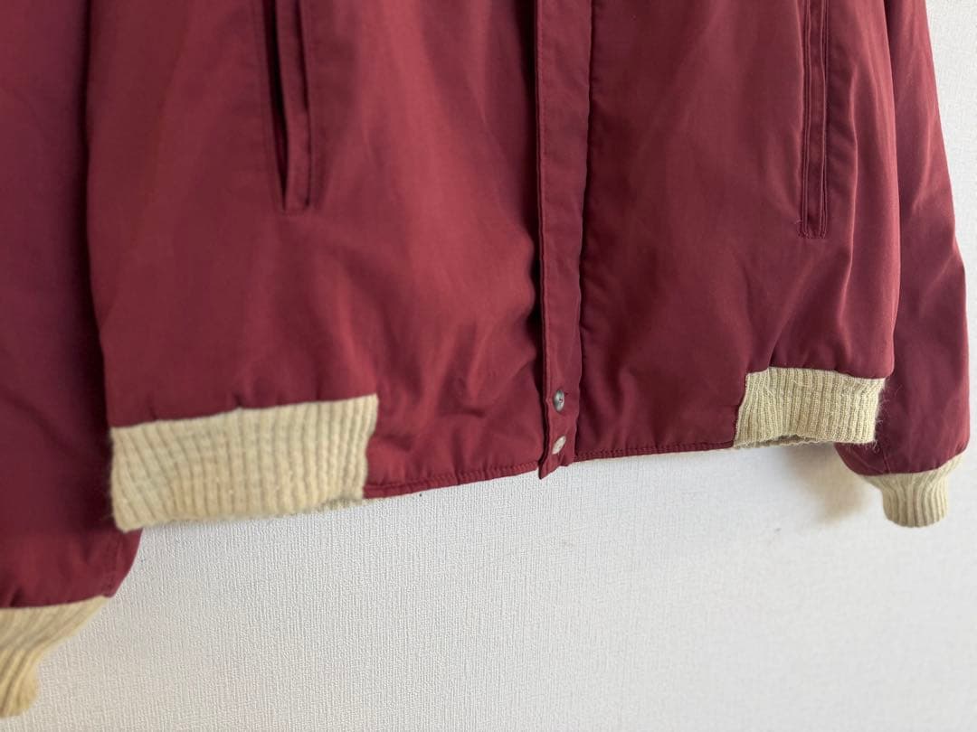 超超スペシャル 70s Catalina ダービージャケット 44 バーガンディ
